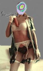 Bucuresti - Escorta Sexy - Companie selecta, sesiuni personalizate de jocuri erotice, fetisuri si fantezii de dominare Profesoara celor mai fierbinti scene de amor, de fetisuri si de bdsm, Sanziana,  te invata azi cum sa folosesti jucariile erotice atat la ea, cat si la tine sau la partenera ta.  Iti predau lectii kinky cu 3-4 jucarii deodata.  Unele jucarii le putem folosi amandoi simultan.  Iti vorbesc cat de pervers sau de umilitor iti place sa auzi.  Dau pedepse si recompense.  Organizez si activitati extinse, extrascolare, deplasari si excursii sau vacante cu elevii mei preferati.  Cand vrei sa te simti bine sau simti nevoia  sa iti improspatezi cu ceva nou experienta erotica si nu vrei sa iti faci nervi sau sa iti creezi obligatii inutile, apeleaza la mine! Compania in care te afli conteaza intotdeauna.  Spune-mi pe scurt si la obiect ce fantezie, fetis sau nevoie speciala ai! Sunt atenta si deschisa la cerintele tale oricat de kinky sau de bizarre ar fi.  Raspund celor mai inalte exigente ca servicii, aspect si igiena.  Detin multe accesorii(tinute sexy, jucarii, tocuri, peruci).  Te pot finalize si la telefon. 