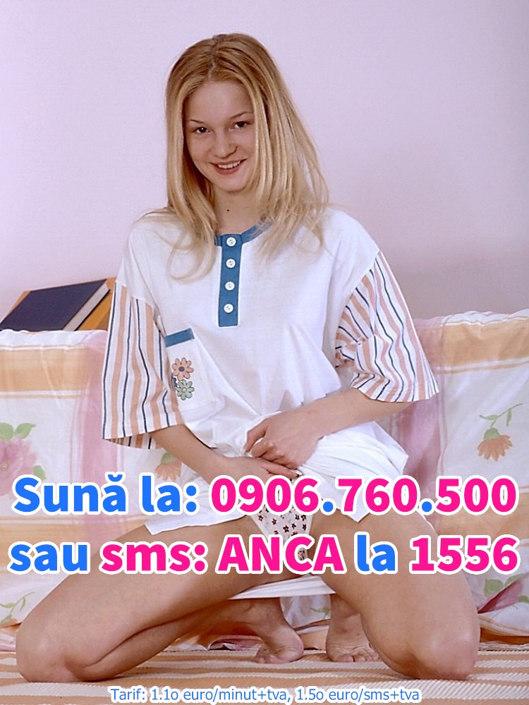 Toata Tara - Escorta Sexy - Sunt o studenta cu chef de nebunii.   Imi place viata de studenta ca pot sa imi fac de cap sis a imi satisfac toate nebuniile.  Am multe fantezii pe care as vrea sa mi le implinesc, dar sunt putini barbate care sa se bage… Am si prietene cu care ador sa ma simt bine, mai ales private de tine.  Ai vrea sa vii intre noi, mi-ai satisfice facnteziile? Suna la numarul de pe pozele mele 0906.  760.  500 sau trimite sms la 1556 cu textul STUDENTA , t:1.  10e/min, sms+tva, iar eu garantat NU TE LAS NETERMINAT