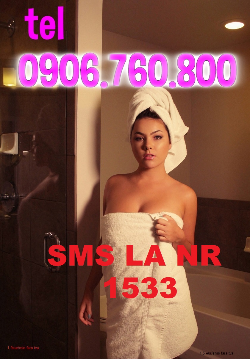 Bucuresti - Escorta Sexy - Dezbraca-ma incet, atinge-mi trupul fierbinte si descopera placutul gust al pacatului interzis! Sunt o femeie frumoasa, cu obligatii si cu adevarate virtuti trupesti, cu dorinte si fantezii ca si tine, asa ca te astept in compania mea pentru a ne simti bine.  Raspund la telefon 0906-760-800 sau la sms pe nr scurt 1533, trimite textul PASIONALA sa ma ai asa cum ne dorim amandoi.  Sarutari umede, doar ptr adulti.  Tarif 1, 9 eur/min si 1, 5 eur/sms, fara tva. 