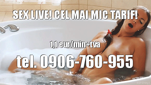 Bucuresti Toata Tara - Escorta Sexy - 0906-760-955 – Telefonul erotic cu cel mai mic tarif din tara pt sex total! Singura linie erotica care are si SEXSMS! Telefonul erotic cu cel mai mic tarif din tara pentru sex total: 0906-760-955 doar 1, 1 eur/min CEL MAI MIC TARIF REAL GARANTAT! VOCE SI SMS NON STOP! SEX live la telefon! Noi stim sa te satisfacem! Jocuri erotice, dominare si fantezii erotice nebanuite.  Orice iti doresti, va fi posibil alaturi de noi live VOCE sau SMS! Tel.  0906-760-955 (1, 1 eur/min).  TOTUL CU FEMEI REALE! Prin SMS la nr.  1533 (1, 5 eur/sms) daca trimiti textul SEX SMS si imediat incepem distractia! Tarif fara tva.  Acest Anunt este destinat EXCLUSIV Adultilor!