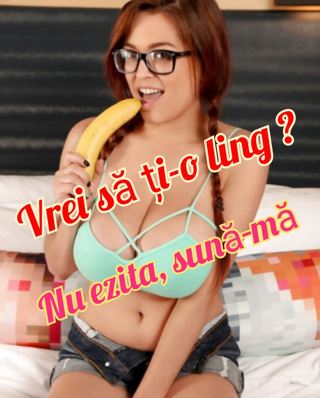 Escorte Sexy - Escortesexy-Chat-erotic - Te simți singur , ai poftă de nebunii ? Ei bine , nu ezita , sună-mă iar eu voi face tot ceea ce dorești și poate vom ajunge să servim aroma de cafea împreună.  Ma poți suna la Nr afișat.  Trebui să ai peste 18 + .  SUNTEM NON-STOP.  PUPICI
Îmi pot trimite mesaj la numărul scurt de telefon 1523