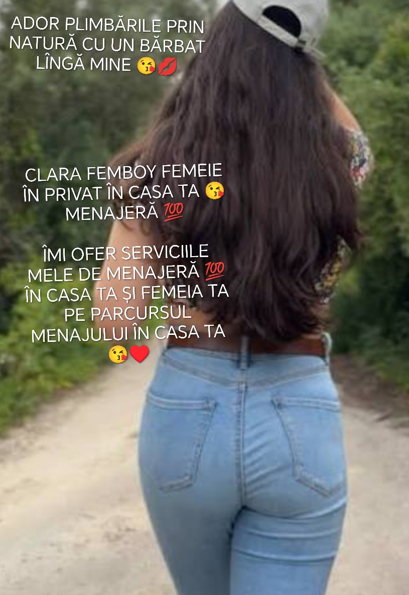 Pitești - Escorta Sexy - Bun? sunt CLARA FEMBOY FEMEIE ÎN PRIVAT ÎN CASA TA ???? MENAJER? ???? ?I FEMEIA TA PE PARCURSUL MENAJULUI ÎN CASA TA ???? DETALII WATAP DOAR MESAJE PUPICI ????