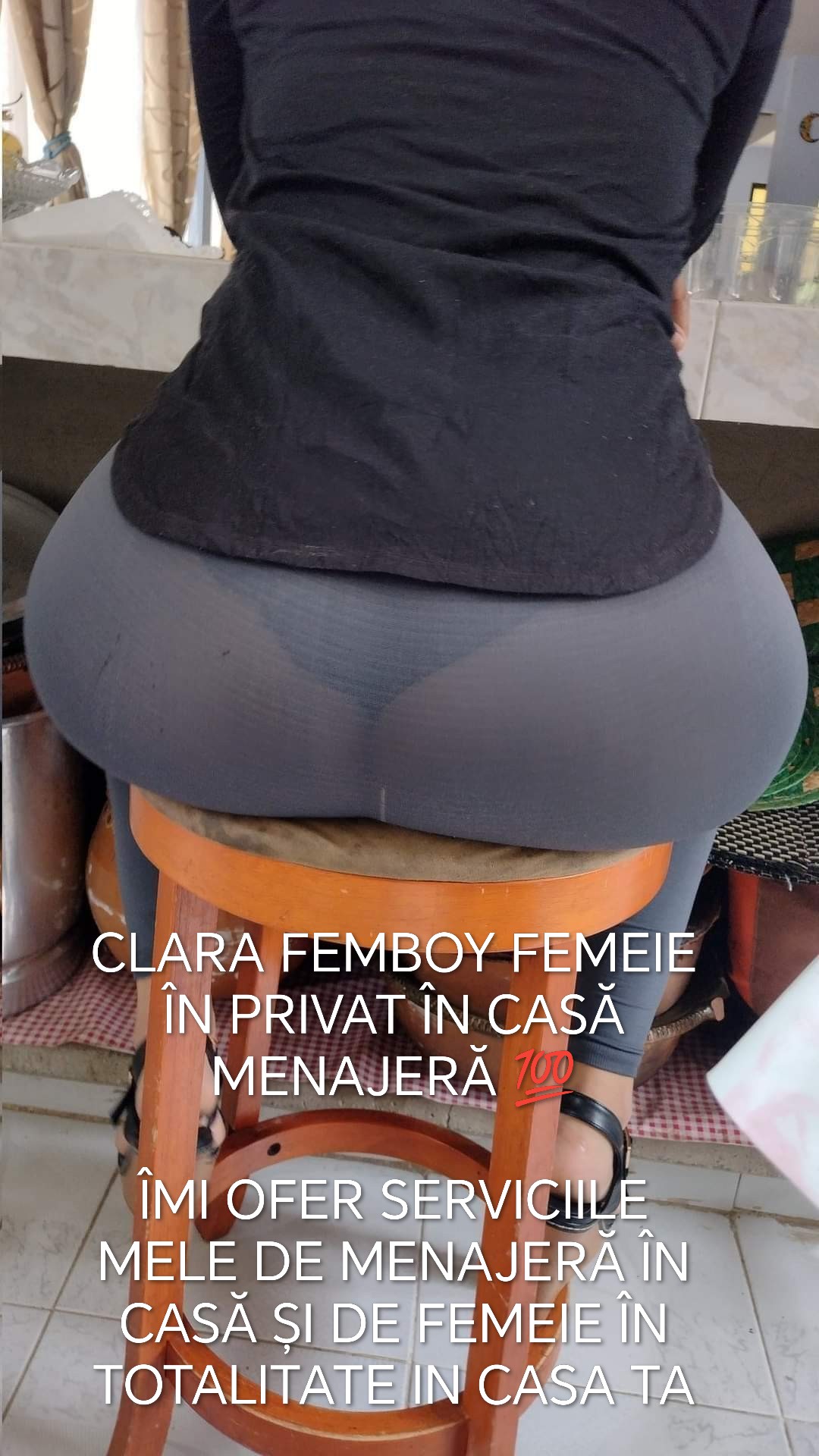 ARAD - Escorta Sexy - SUNT O AR?DEANC? FOCOAS? ?I IUBITOARE ?I FOARTE DESCHIS? ?I ATENT? LA CERIN?ELE PROPIETARULUI CASEI ????????
DE FOARTE MULTE ORI M? LAS DUSA DE VAL IN BRA?ELE PROPRIETARULUI ?? ???? ?I NU AM RE?INERI ?? 

CLARA SYSSY FEMBOY FETI?? CU FORME ÎMI OFER SERVICIILE MELE DE MENAJER? IN CAS? ????
?I FEMEIE IN CASA TA DIN TOATE PUNCTELE DE VEDERE 
SUNT FOARTE ATENT? LA CERIN?ELE PROPIETARULUI CASEI FIIND B?RBAT IN CASA LUI ????

NU SUNT PUDIC?  SI VOI STA PRIN CASA TA CÎT MAI SEXY ?I CIT MAI LENJER? ??????
NU-MI PLAC B?RBA?II PUDICI OK 
PO?I STA PRIN CASA TA IN TIMPUL CÎND FAC MENAJ CUM Î?I DORE?TI TU CA B?RBAT OK 

OFER CUR??ENIE GENERAL? 
SP?LAT GRESIE BAIE BUC?T?RIE 
SP?LAT RUFE 
SP?LAT PE JOS IN CAS? 
?TERS PRAFUL 
DAT CU ASPIRATORUL 
ETC.  .  .  .  .  .  .  

FAC MENAJ  DE DOU? ORI PE LUN? ÎN 
ARAD 
TIMI?OARA 
PITE?TI 

APARTAMENTE GARSONIERE ?I CASE LA CURTE ?I VILE 
 DIFER? DE LA UNA LA ALTA DEPINDE DE TREBUIE F?CUT IN CAS?