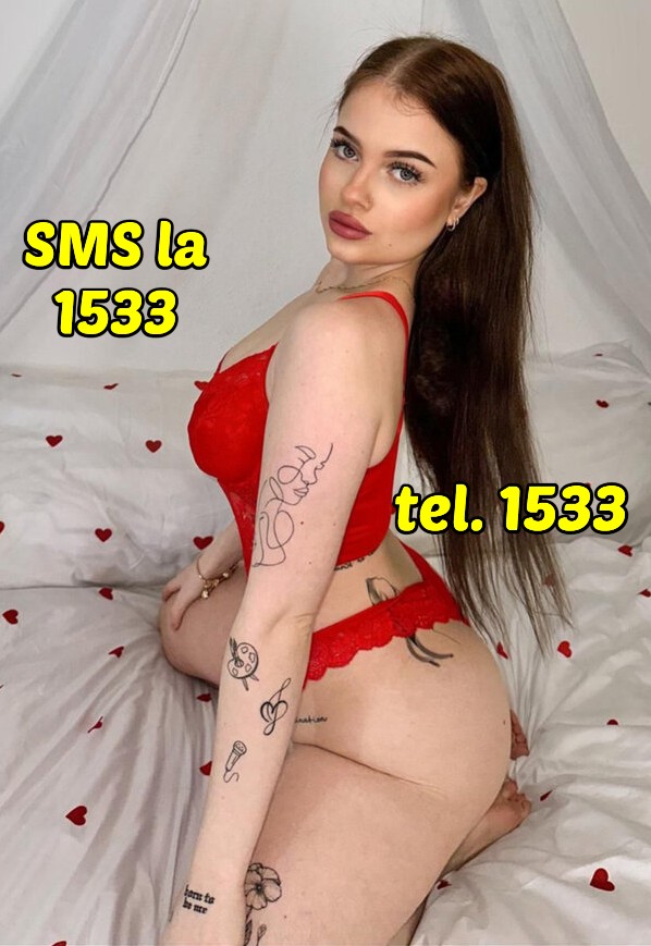 Toata Tara - Escorta Sexy - Vrei o partenera noua de sex? Ti se scoala cand te gandesti la ea? POATE FI CHIAR VECINA Ta! Esti singur sau vrei sa schimbi partenera care nu te mai satisface? Suna la nr.  unic 1533 (1, 5 eur/min) si afla numerele de telefon ale celor mai sexy si lipsite de prejudecãti fete care iti vor satisface toate fanteziile sexuale.  Daca esti mai timid, trimite SMS la nr.  1533 (1, 5 eur/sms) cu numele orasului tau si imediat si imediat vei cunoaste o femeie foarte dragutza si sexy.  Pt adulti, tarif fara tva