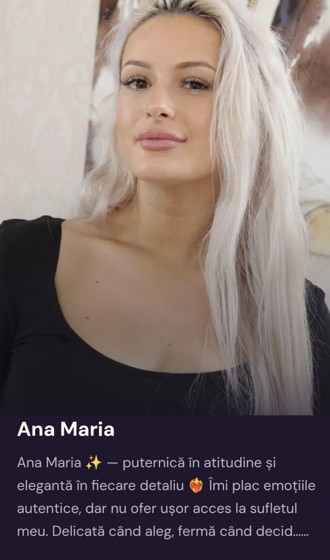 Escorte Sexy - Bucuresti - Blonda obraznică.  Aș vrea să te aud oftând în timp ce buzele mele descoperă fiecare centimetru din tine… Dacă și tu vrei și ai poftă de nebunii, sună-mă și îți voi arăta paradisul .  Pupici