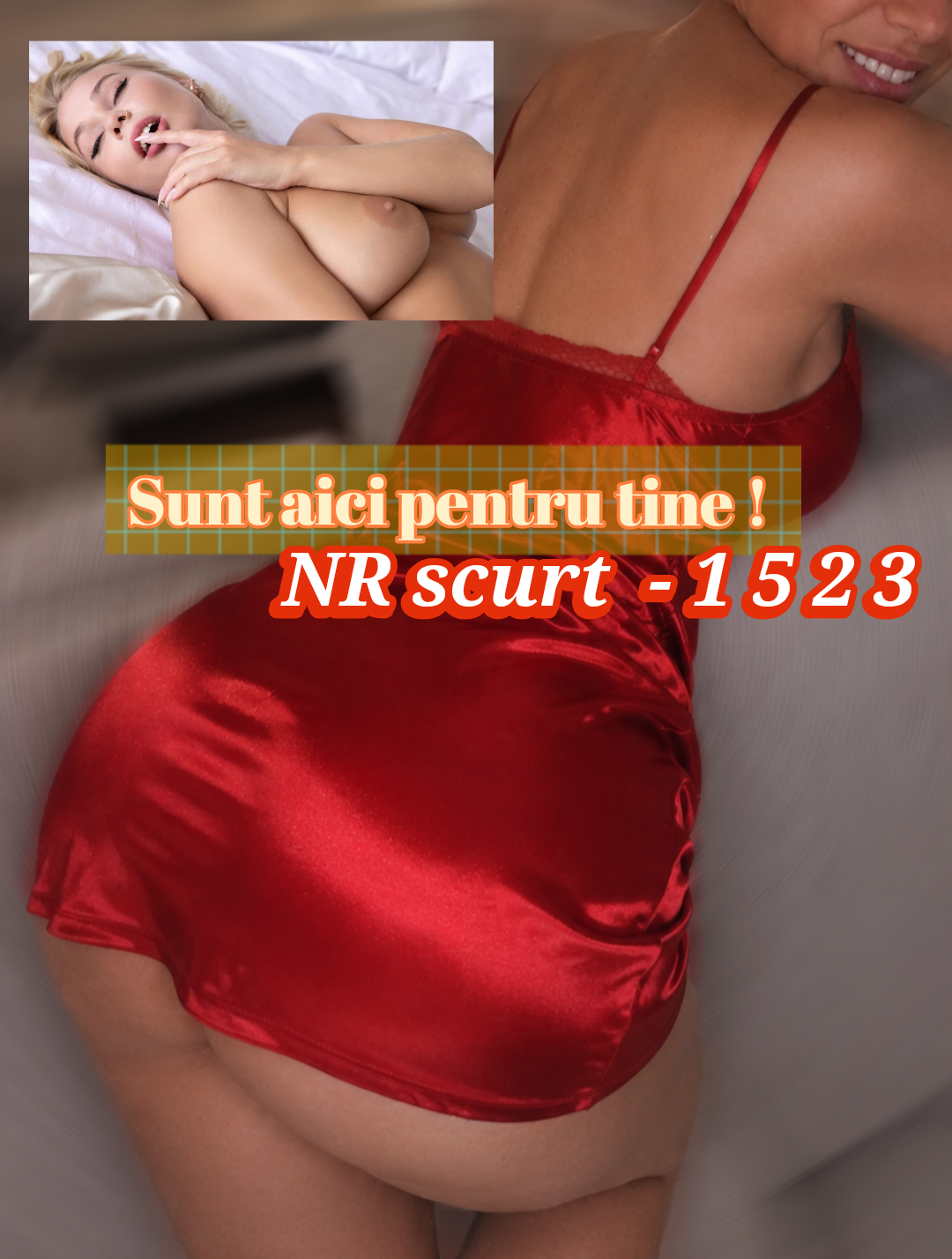Escorte Sexy - România - Olla baby, eu sunt Eva.  Unii din voi deja mă cunoscut deja, dar pentru cei noi va fi o minunată plăcere.  Sunt exact cum îți dorești .  Fac de toate fără inhibiții.  De aceea abia aștept un apel de la tine sau un SMS la Nr scurt 1523