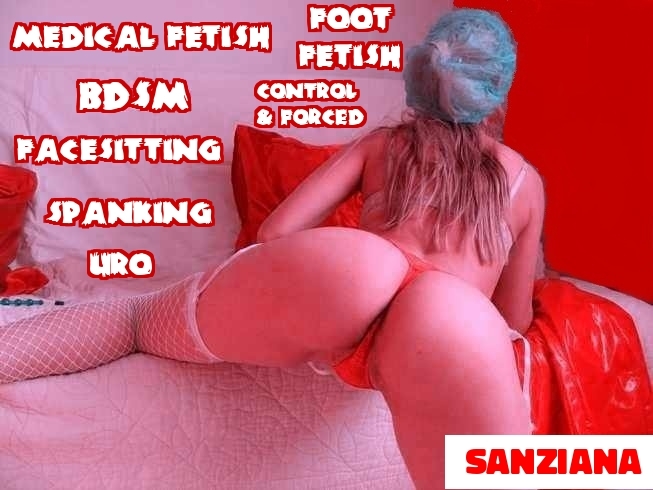 Bucuresti - Escorta Sexy - Prescriptii medicale perverse date de doctorita Sanziana Ca sa te faci bine de scula sculata, vino la cabinetul meu, sa lingi sperma asistentului meu de pe sanii mei, beta boy, Labagel! Vino, sa iti fac injectie in fund cu straponul! Vino, sa ma lingi in fund! Vino, sa imi bei scuipatul, pisatul, sa imi lingi talpile, sa imi mirosi chilotii, sa te sisific si sa te umilesc! Vino, sa te leg de pat, sa iti pun pasarika pe fata, sa iti dau palme peste scula si sa iti controlez sau comand orgasmul!