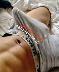 Bucuresti - Escorta Sexy - Salut, ma numesc David , activ , 27ani , cu locatie .  Va ofer masaj de relaxare erotic si multe alte fantezii, dominare sof/hard jocuri erotice detin jucari (dildouri vibratoare de toate marimile) si multe alte jucari .  trebuie doar sa fi decis ce vrei! Nu raspund la numere private ! Nu trimit poze xxx! Cei ce au pofta de caterinca vor fi blocati! Mai multe detalii va astept la telefon sau whatsApp! Multumesc