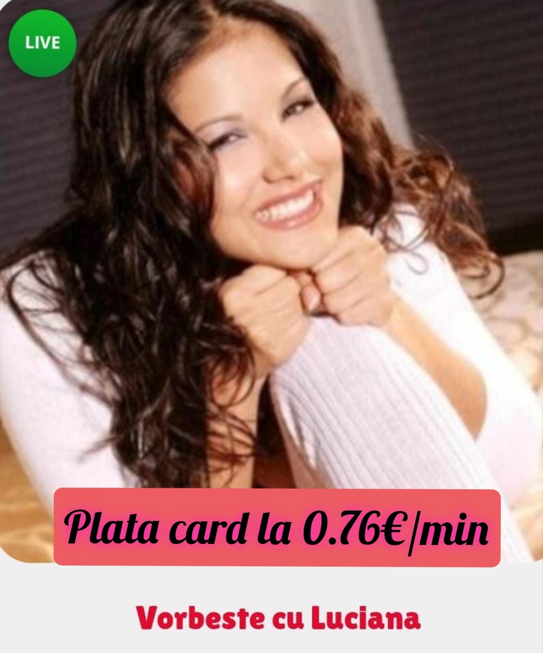 Escorte Sexy - București și Toată Tara - Aruncă o privire pe Google, in situl Telefonerotica ❤️0, 65 € / MIN + BONUSURI ! Alege ce fată dorești, avem de toate .  .  .  .  doar pentru tine.  Cu noi nu ai cum sa nu simți erotismul in toate formele ei.  .  .  Pupici!